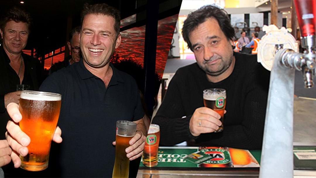 Article heading image for Karl Stefanovic Opens Up On His 'Commitment Ceremony' With Mick Molloy