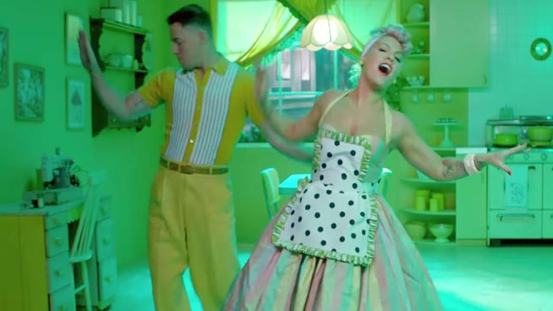 Article heading image for P!nk's Latest Video Clip Stars Channing Tatum And It's AMAZING!