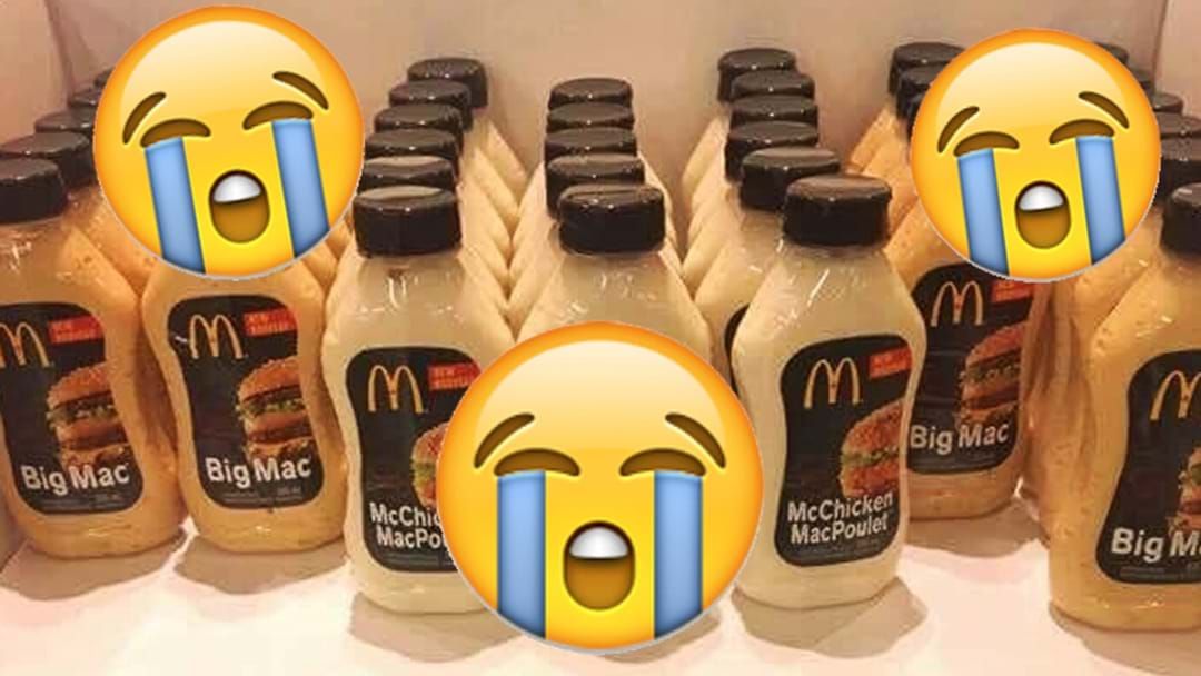 Article heading image for Sorry Fam, It Seems That Those Maccas Sauces Being Sold At Coles Is All BS