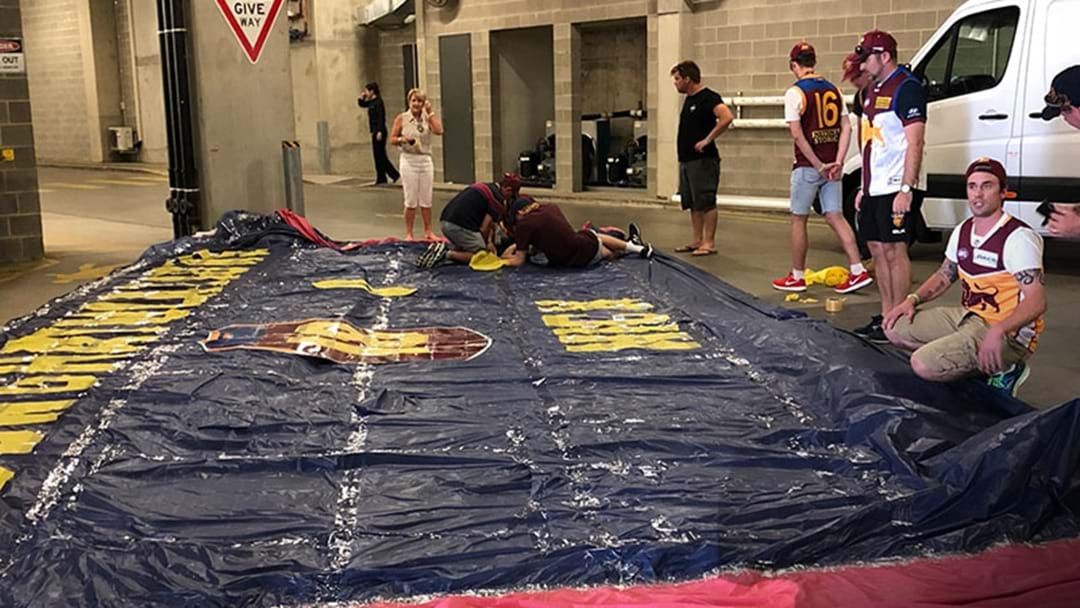 Article heading image for Dayne Beams’ Late Withdrawal Really Stuffed Up The Brisbane Banner Makers
