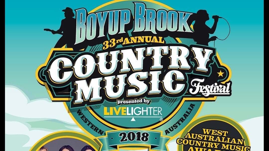 Article heading image for Boyup Brook Country Music Festival 