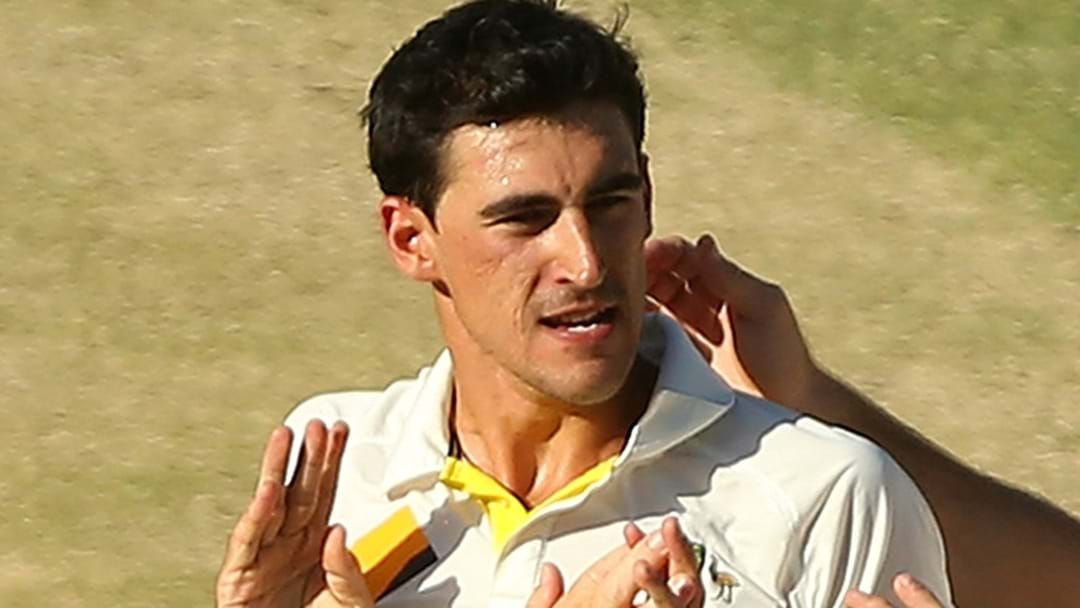 Article heading image for Starc Sent Home With Foot Injury