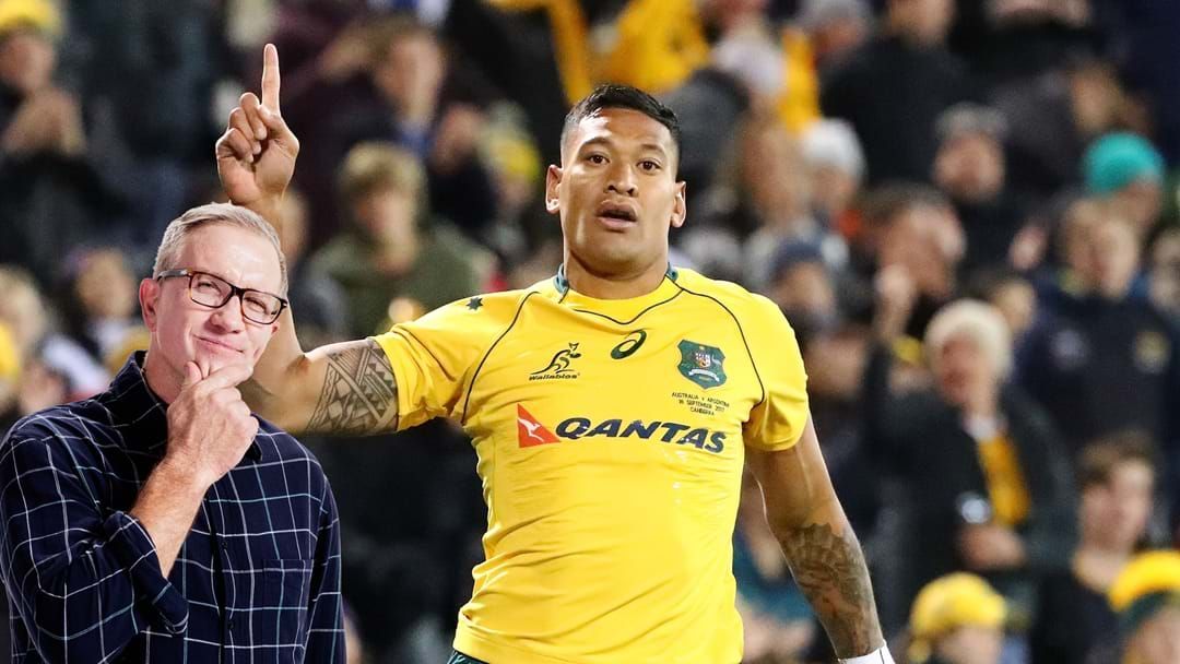 Article heading image for Israel Folau Responds To Greg Martin's Conspiracy Theory