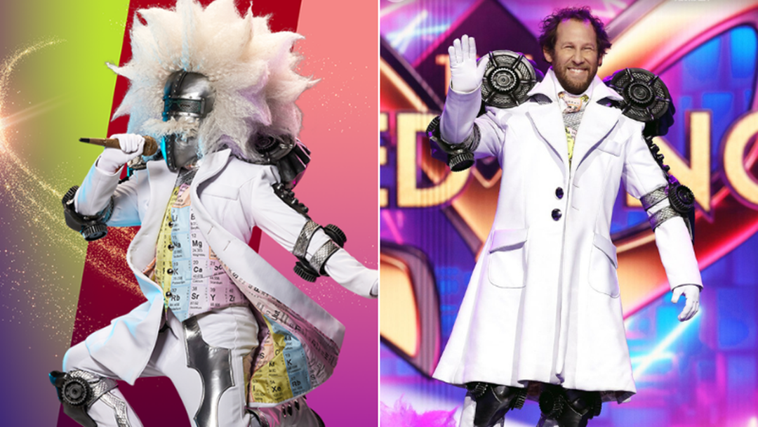 Article heading image for The Masked Singer's Ben Lee Reveals How Osher Knew He Was The Professor The Whole Time!
