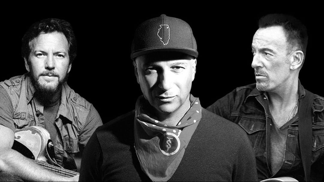 Article heading image for Tom Morello, Bruce Springsteen And Eddie Vedder Have Released An AC/DC Cover And It's Answered Our Collaboration Dreams