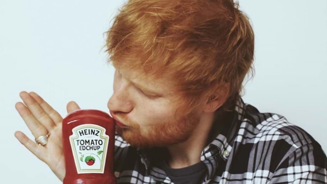 Article heading image for Ed Sheeran To Release His Very Own Line Of Sauce!