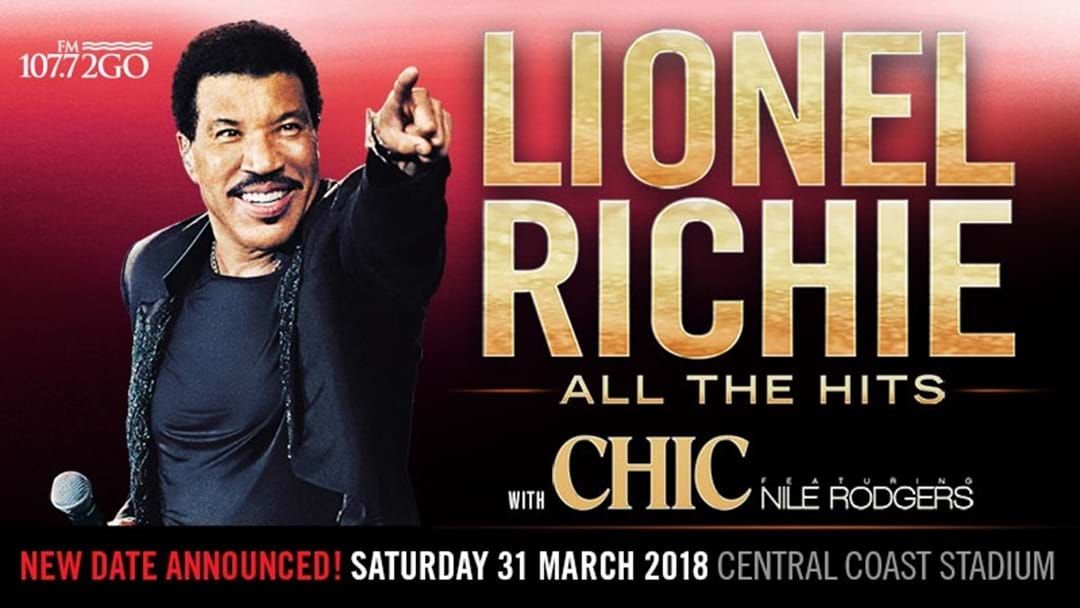 Article heading image for 2GO is bringing Lionel Richie to Central Coast Stadium!