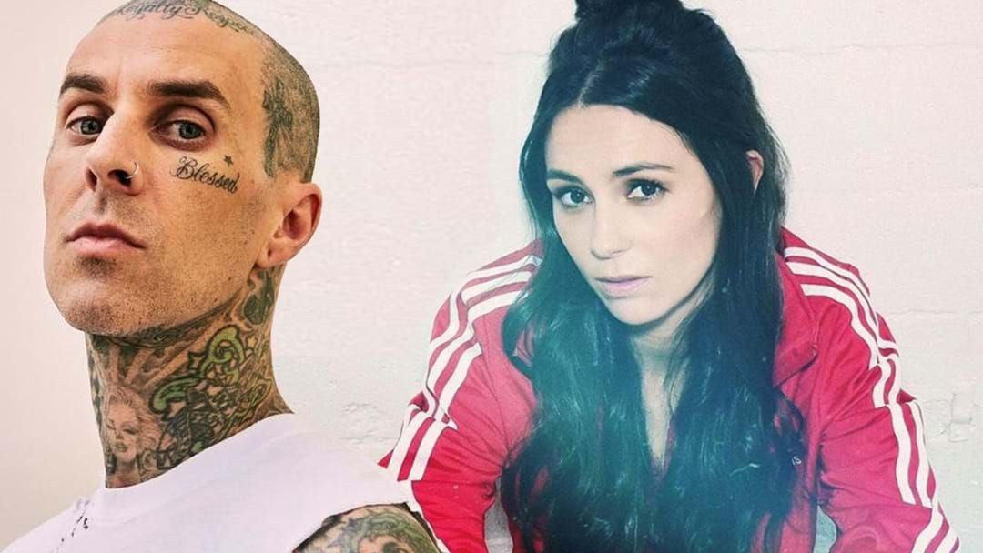 Article heading image for Aussie Amy Shark Announces She's Dropping A Track With Blink-182's Travis Barker