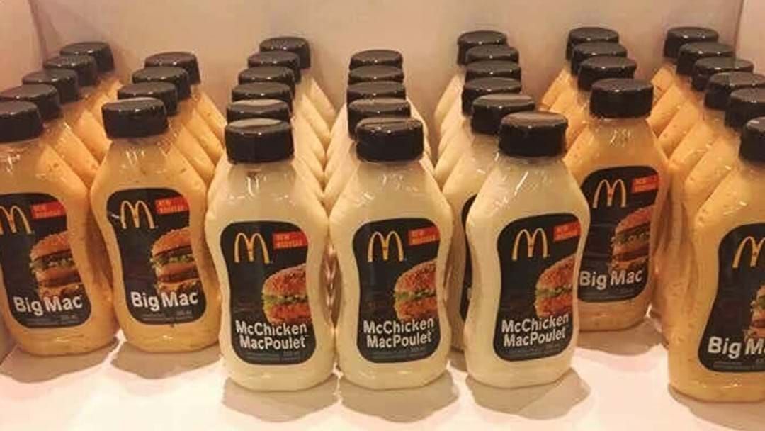 Article heading image for BREAKING: Coles Legit Just Put Iconic Maccas Sauces On Their Shelves 