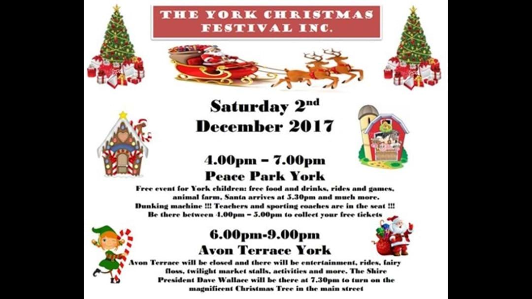 Article heading image for York Christmas Festival