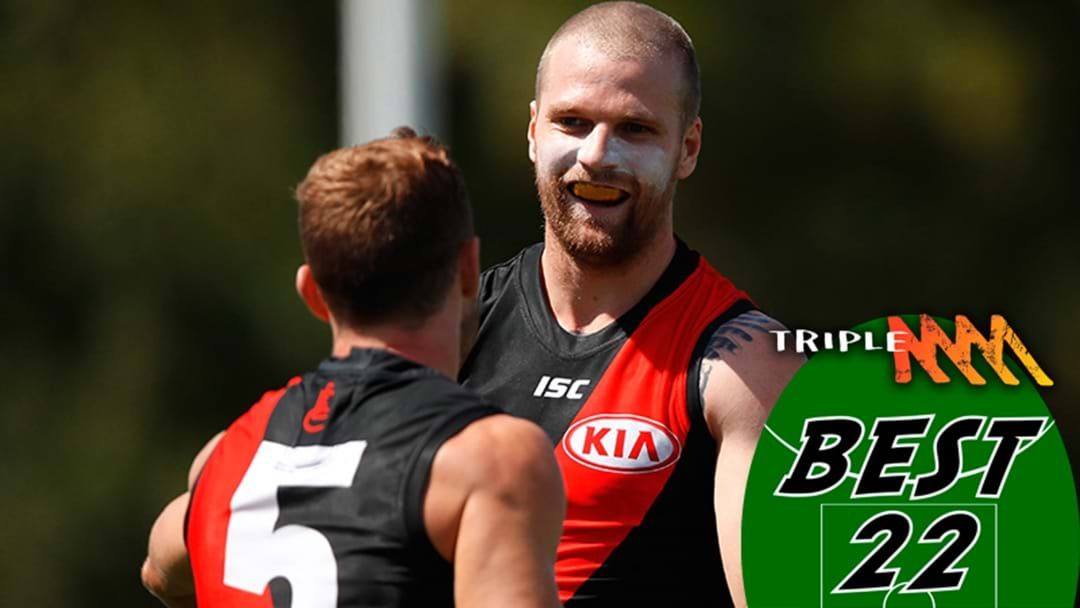 Article heading image for Essendon's Best 22 For 2018