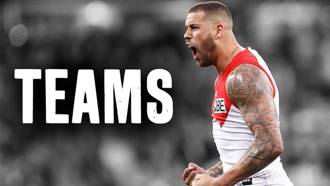 Article heading image for AFL Teams - Round 23, 2018