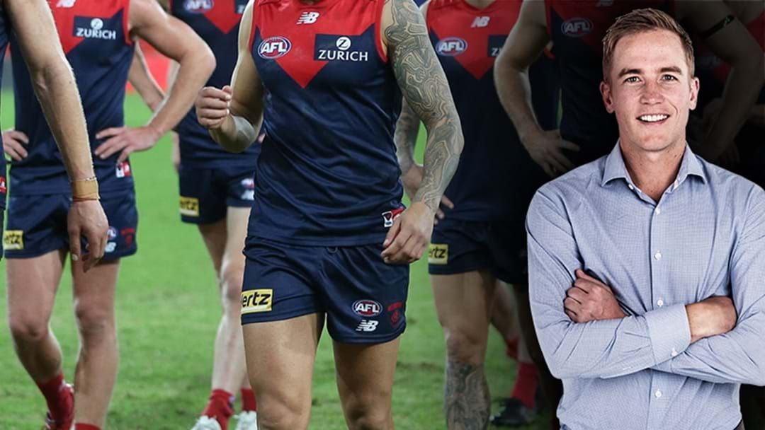 Article heading image for Bernie Vince Says That Melbourne’s Players Are A Bigger Issue Than Simon Goodwin