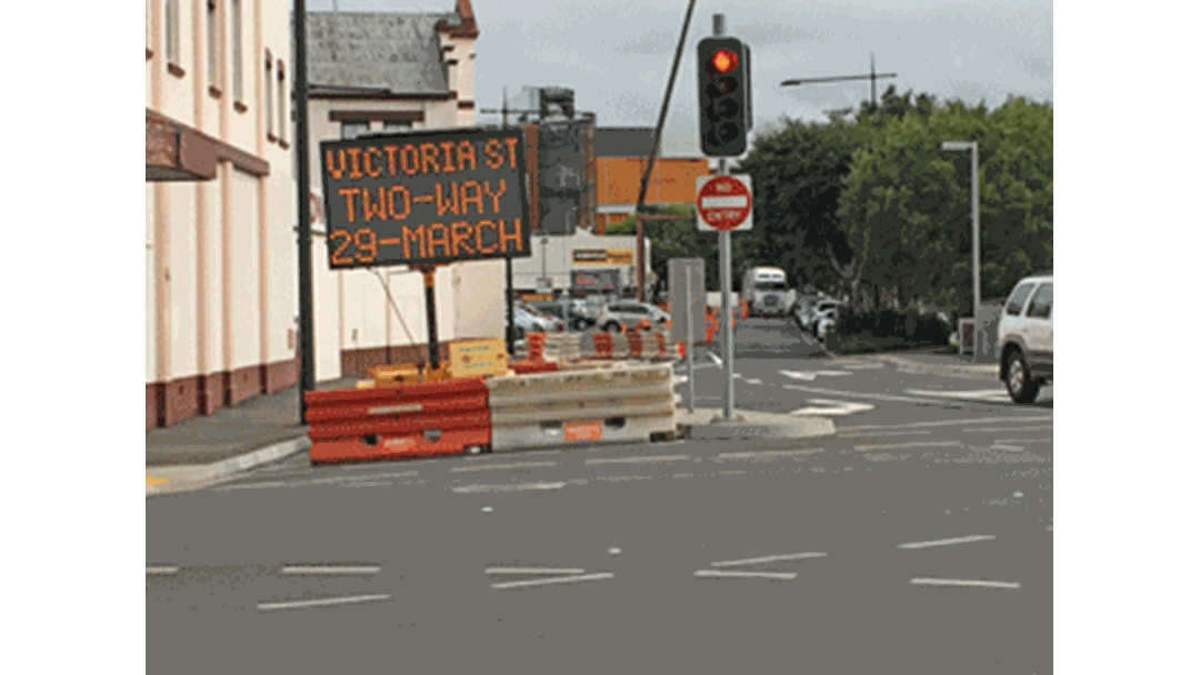 Article heading image for Victoria Street Changing to Two Way Traffic