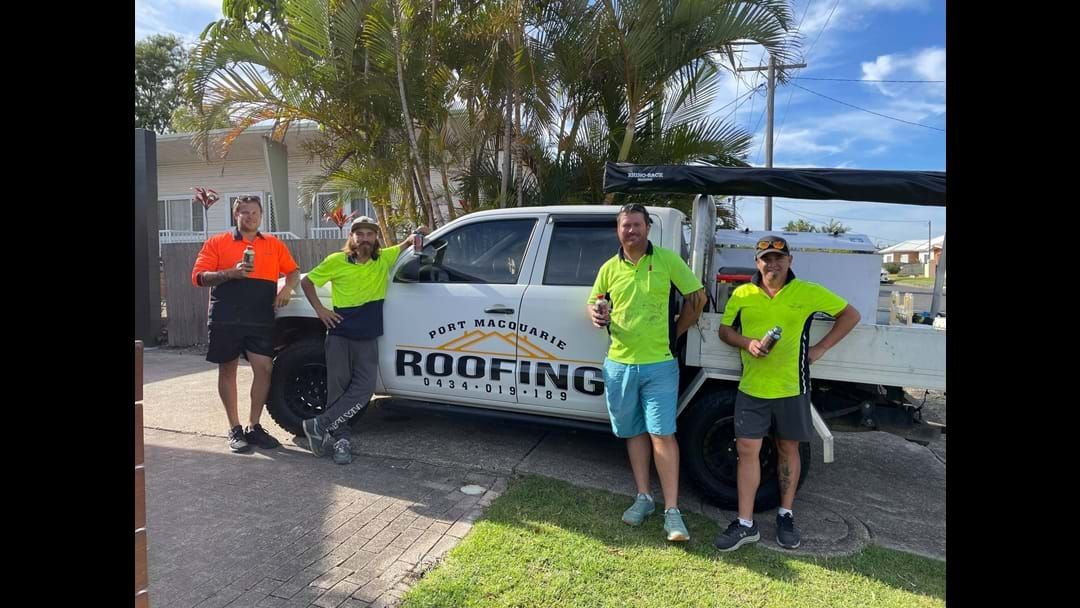 Article heading image for Tradie Thursday, today smoko was delivered to Steve and the team at Port Macquarie Roofing!
