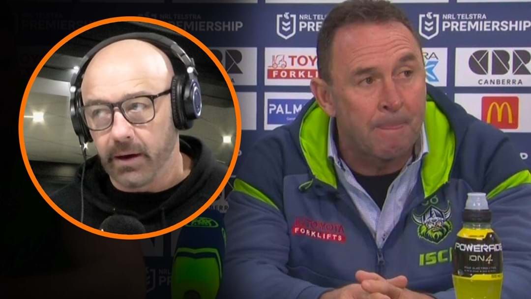 Article heading image for MG Slams Ricky Stuart's "Weak Gutted Dog" Comments
