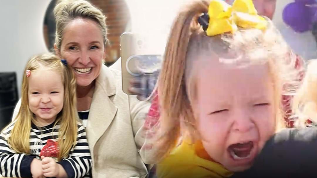 Article heading image for 2-Year-Old Daisy Box Was Fired From Her First TV Job!
