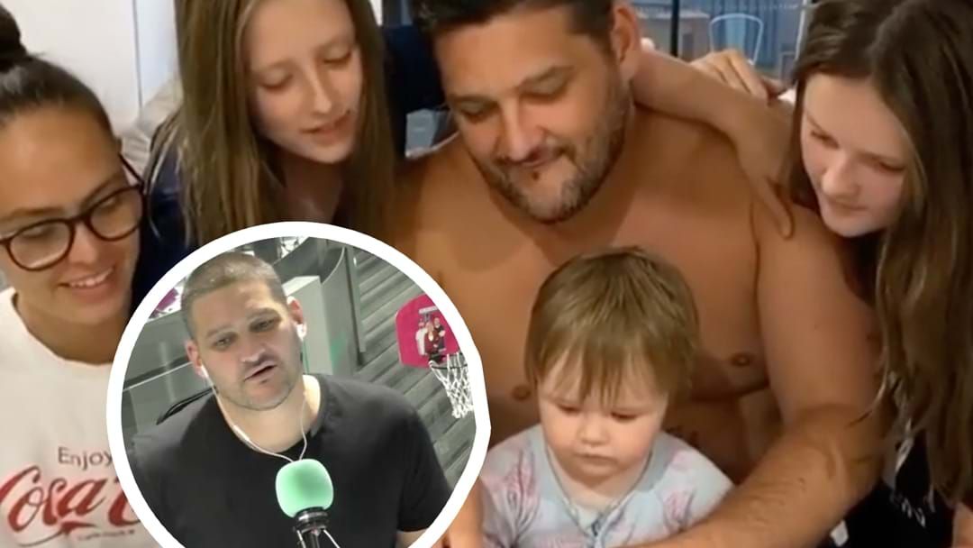 Article heading image for Brendan Fevola Reveals Why He's Had To Ban His Kids From Using Their Electronic Devices & Take Them Away From Them! 