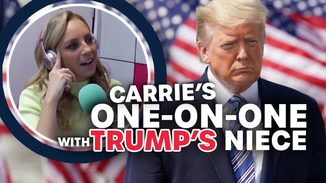 Article heading image for Carrie's One-On-One With Trump's Niece!