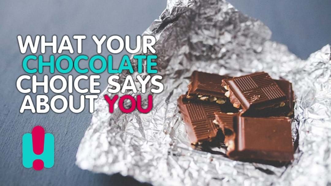Article heading image for What Your Chocolate Choice Says About You