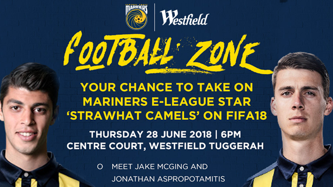 Article heading image for You Can Meet The Mariners At Westfeild Tuggerah Tonight!