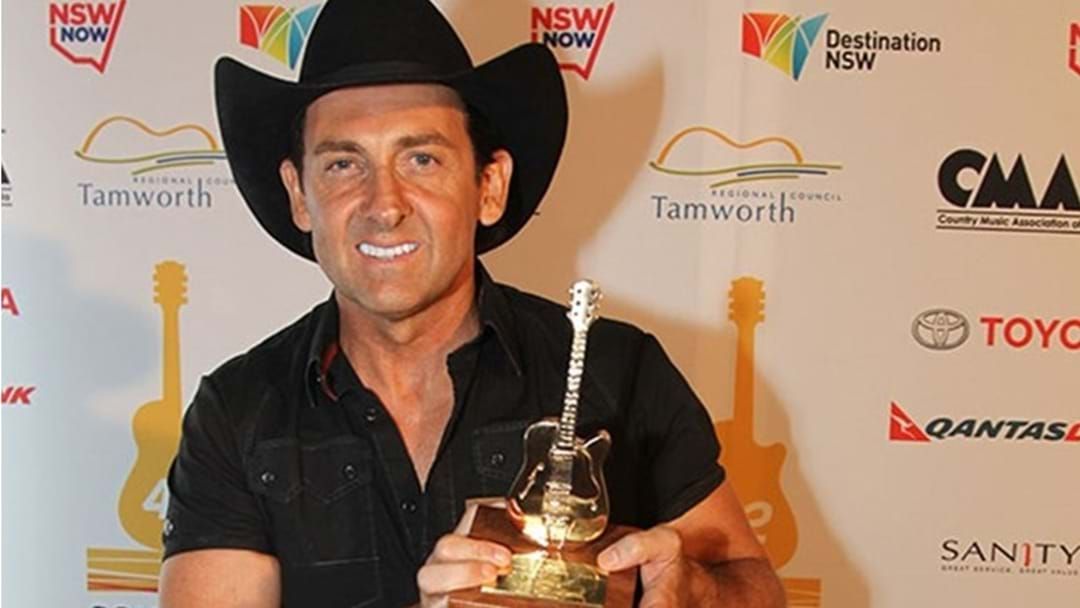 Article heading image for Lee Kernaghan Picks Up a Golden Guitar for 25th Anniversary Album