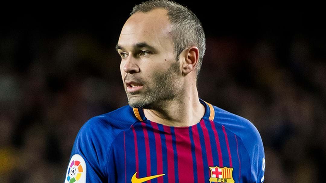 Article heading image for Barcelona Star Andres Iniesta Linked To An A-League Move