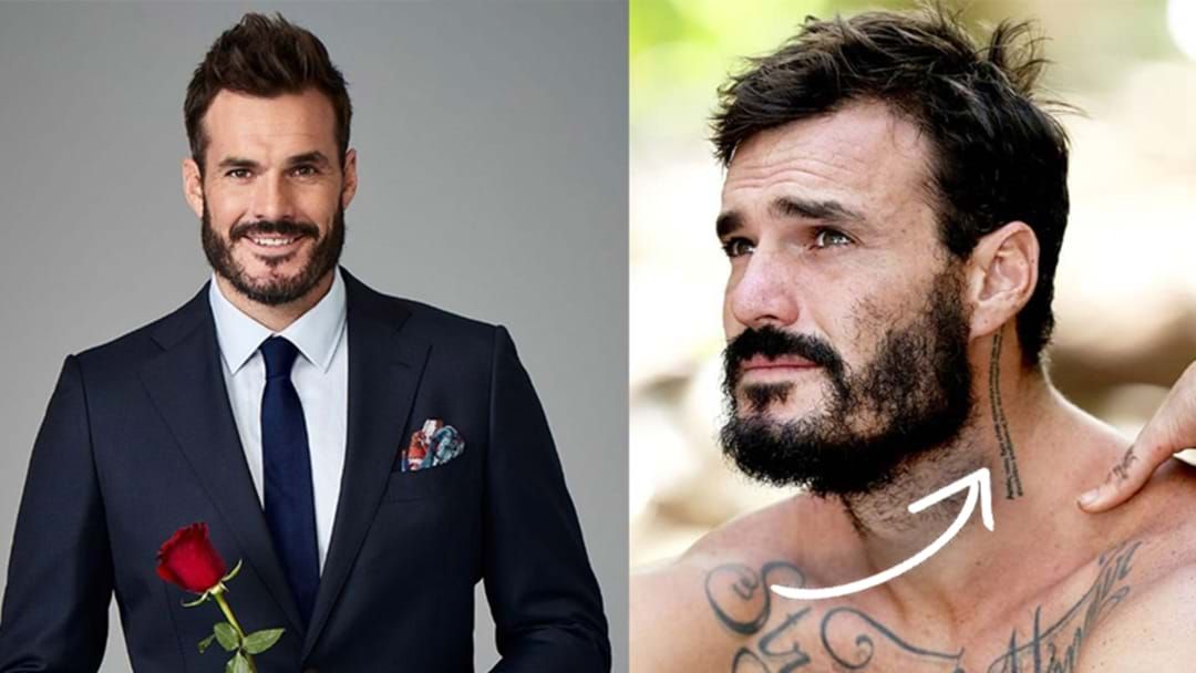 Article heading image for The Bachelor: Locky Gilbert Explains What The Tattoo On His Neck Stand For! 