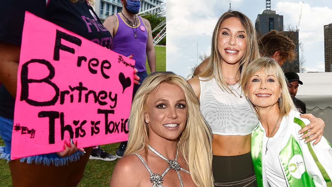 Article heading image for Olivia Newton-John & Daughter Chloe Reveal Their Free Britney Support