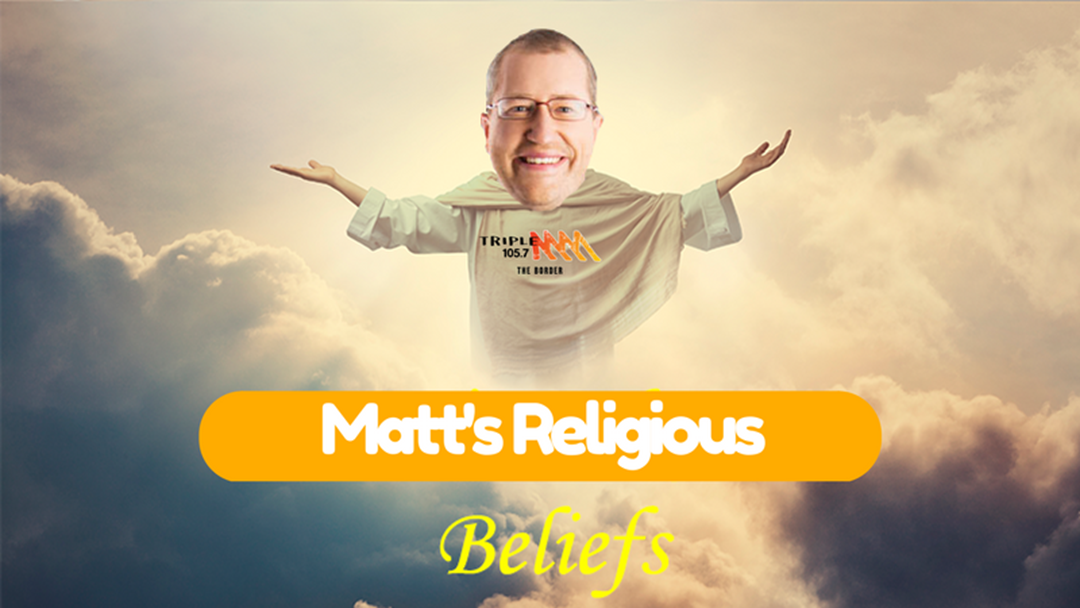 Article heading image for Matt shares his religious beliefs...