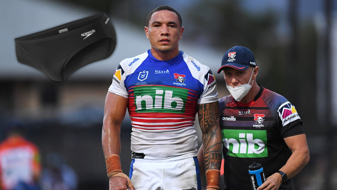 Article heading image for MG Reveals To Tyson Frizell Why NRL Players Wear Speedos
