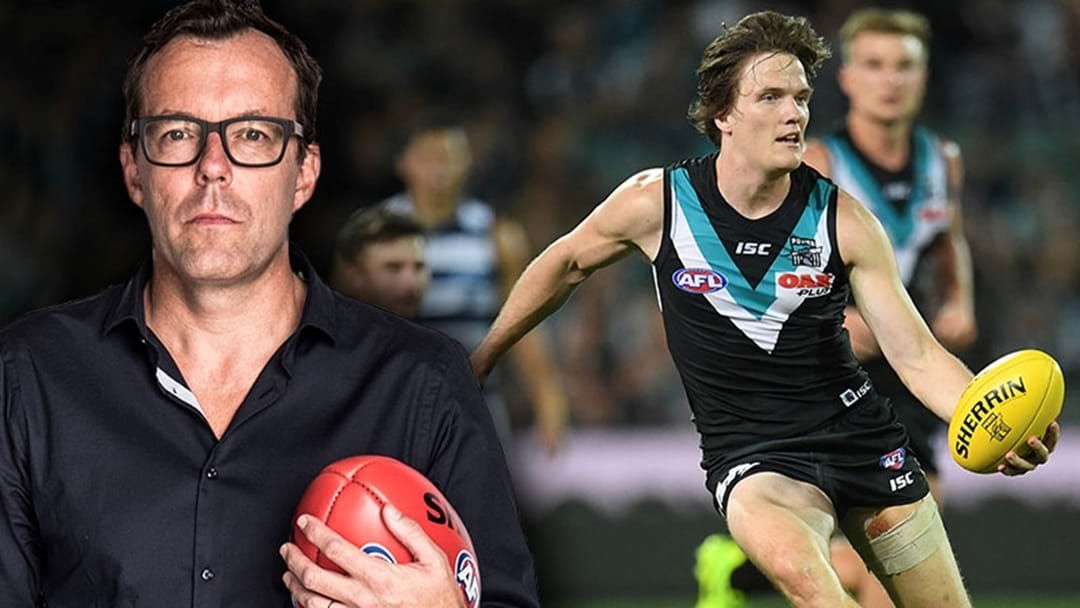 Article heading image for Damian Barrett Says Port Won’t Be Able Match North’s Offer To Jared Polec