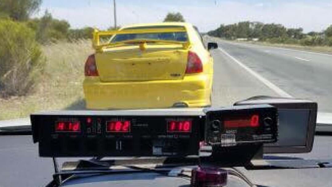 Article heading image for Victorian Driver Caught Doing 182km/h in NSW