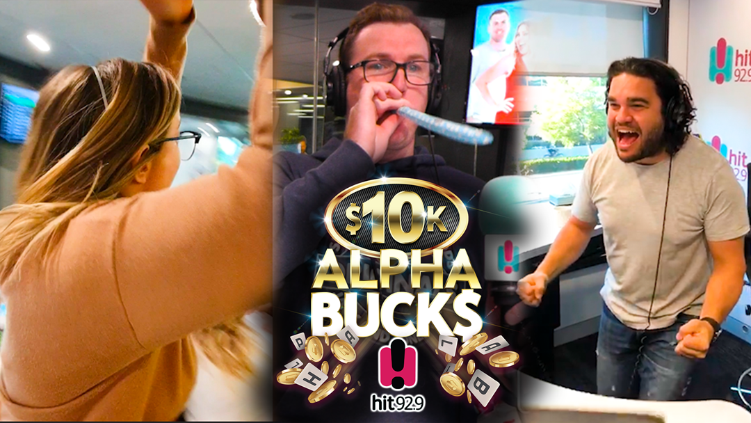 Article heading image for Listener Angela Just Won $10,000 With Alphabucks By A MILLISECOND!