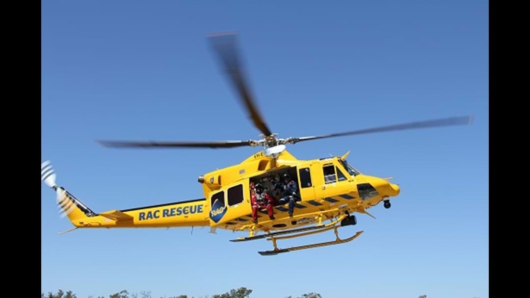 Article heading image for Rescue Chopper Sent To Two Crashes In Regional WA