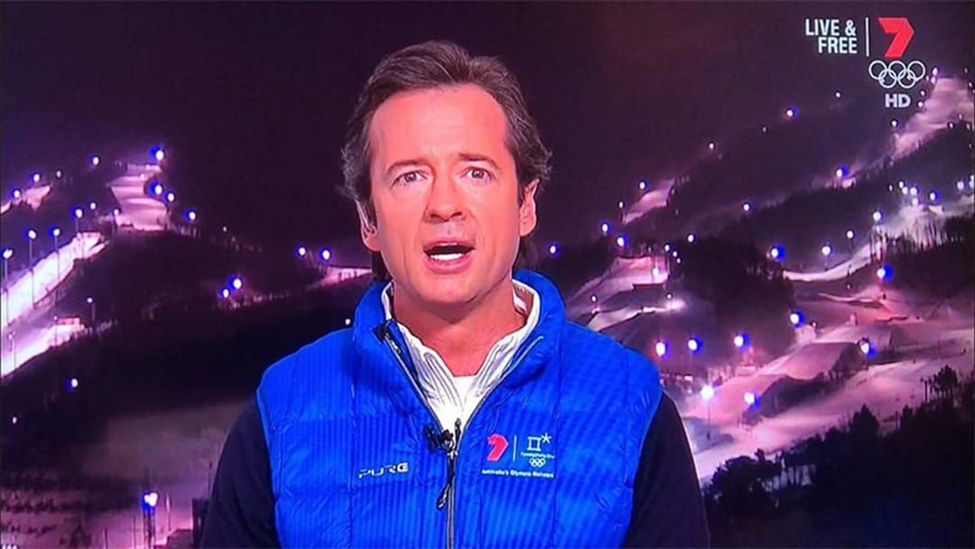 Article heading image for Hamish McLachlan Just Dropped The C-Bomb On The Winter Olympics Coverage