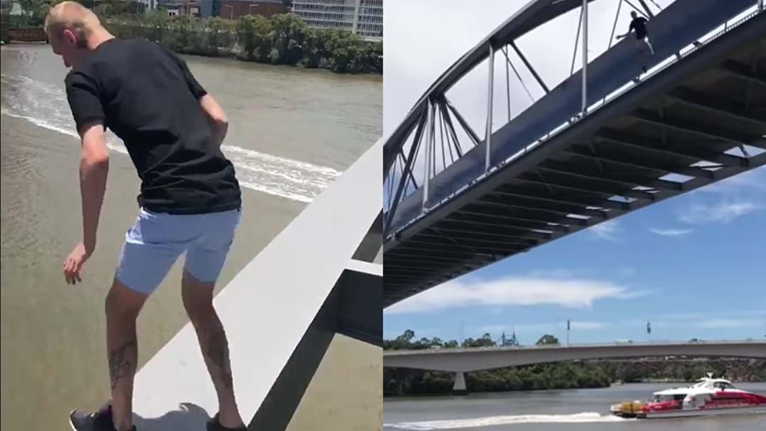 Article heading image for YouTube 'Prankster' To Face Court After 15m Bridge Plunge Into Brisbane River