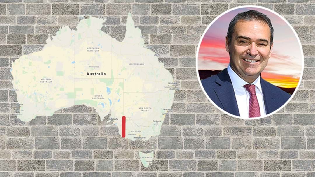 Article heading image for Premier Steven Marshall Thinks We Should Build A Wall Between South Australia And Victoria