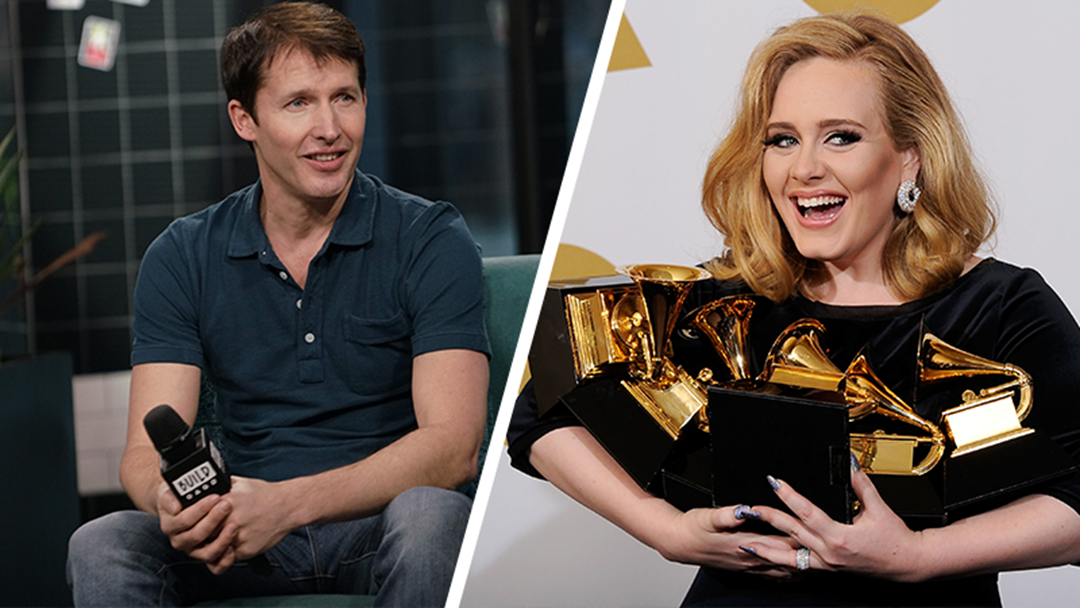 Article heading image for James Blunt's Message For Adele: "Good ****ing Luck!"