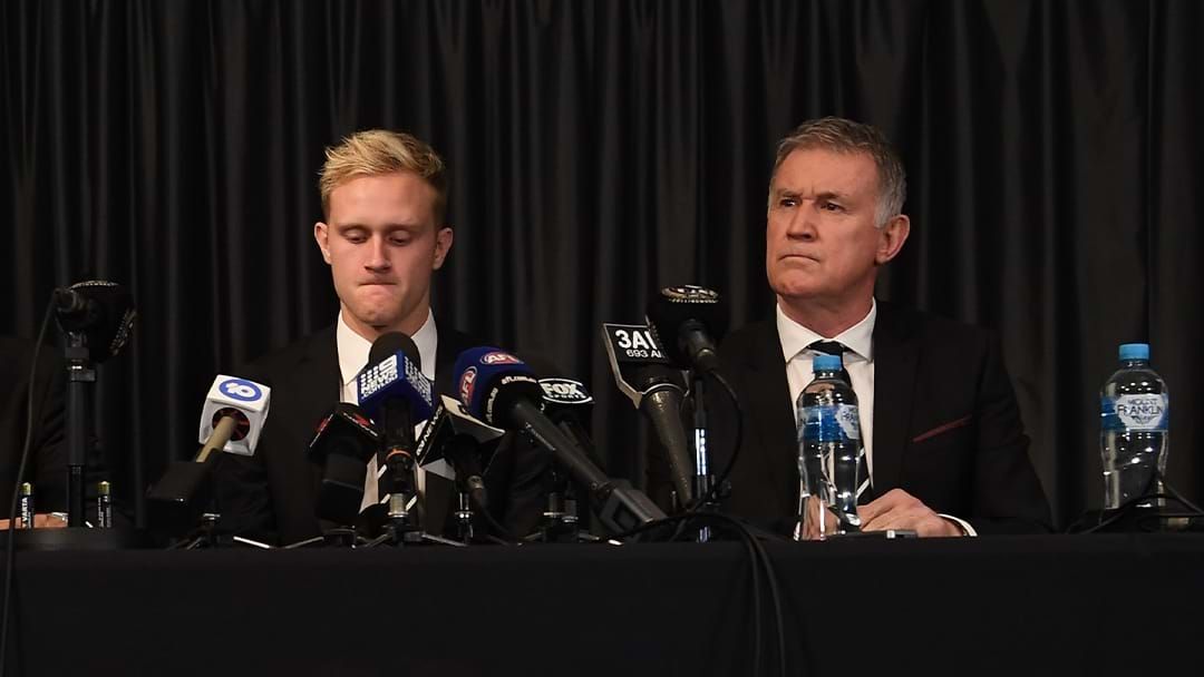Article heading image for LISTEN | Collingwood GM Geoff Walsh Reveals How He Felt When Stephenson Confessed