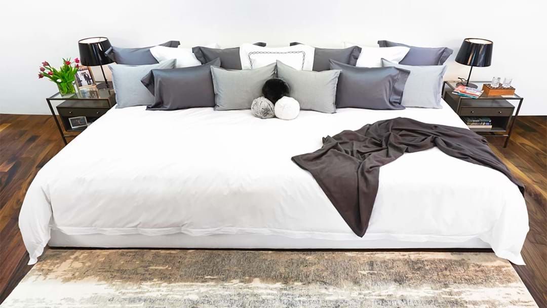 Article heading image for This Massive Bed Is Big Enough To Sleep Five People At Once