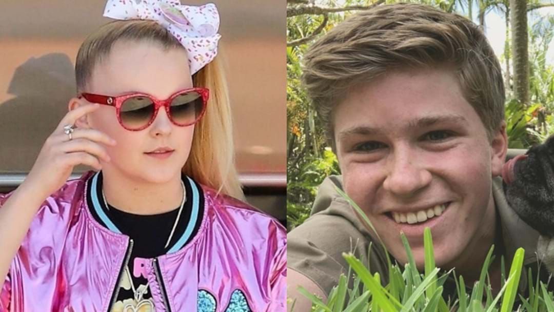 Article heading image for JoJo Siwa Tried To Hit Up Bob Irwin But She Didn't Hear Back 