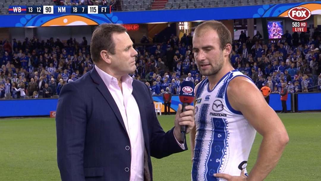 Article heading image for “This One Was For Scotty” — Listen To Ben Cunnington’s Emotional Post-Match Interview