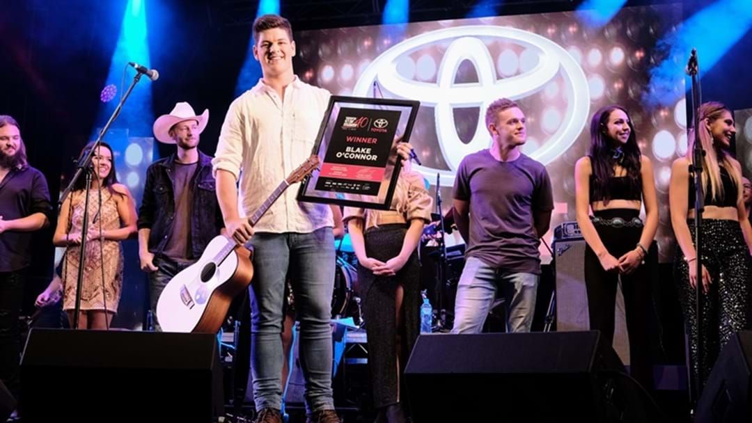 Article heading image for  Blake O'Connor Crowned 40th Toyota Star Maker