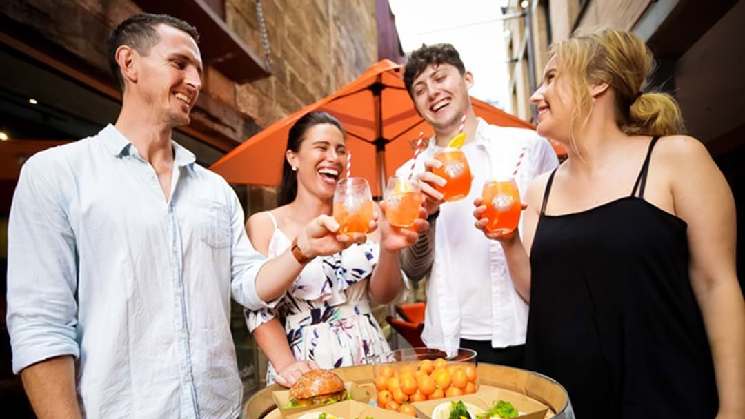 Article heading image for The Rocks Is Getting Its Own Laneway Bar This Summer!
