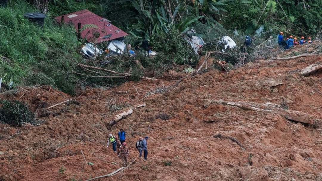 Article heading image for At Least 21 People Are Dead Following A Landslide In Malaysia On Friday 