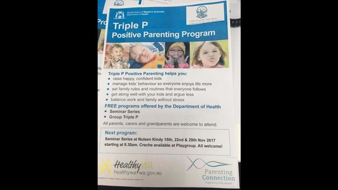 Article heading image for Triple P – Positive Parenting Program