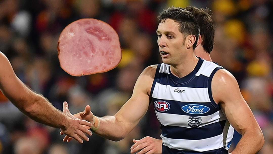 Article heading image for Did Chris Scott Reveal Where Harry Taylor Got The Ham From?