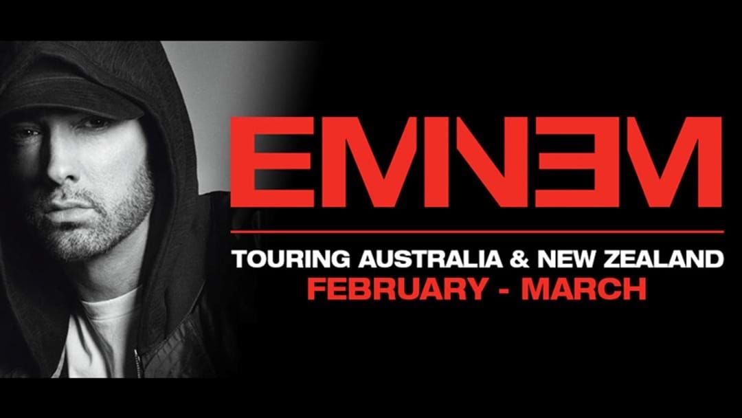 eminem australia tour 2012