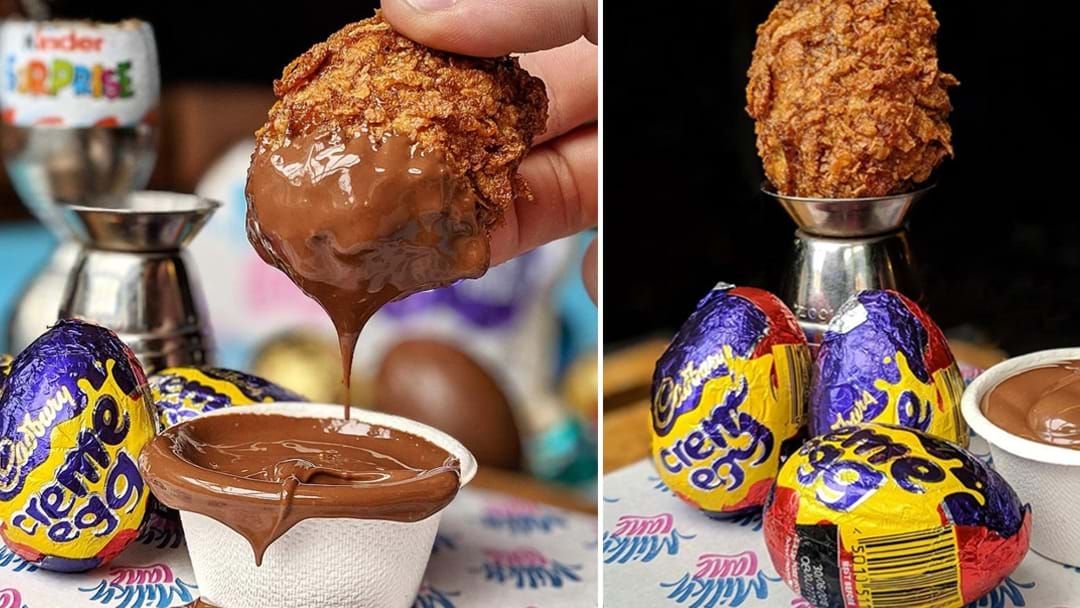 Article heading image for Deep Fried Cadbury Creme Eggs Exist In Sydney